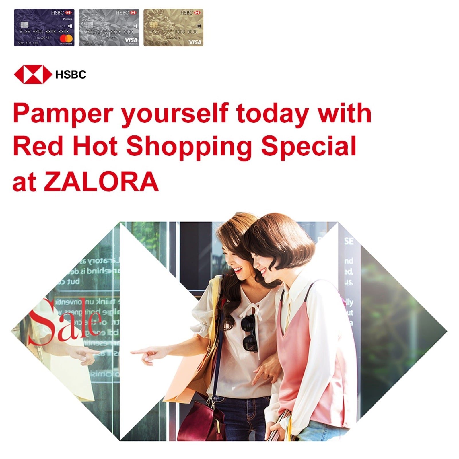 精選慳家人優惠推介：[2018年11月] ZALORA X HSBC信用卡 限時額外75折優惠折扣碼＋$120電子折扣碼＞即刻去睇睇優惠詳情啦！