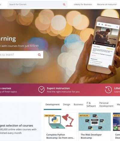 Udemy 2018聖誔優惠：所有課程低至US$10.99