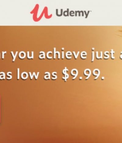 Udemy 2019新年優惠碼：所有課程低至US$9.99