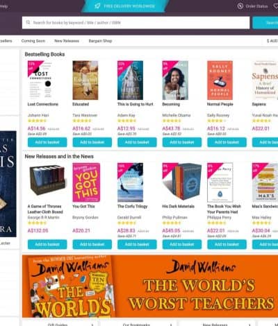 BookDepository.com 全網圖書額外9折優惠代碼：減價書有折上折，不過只限外國收貨…