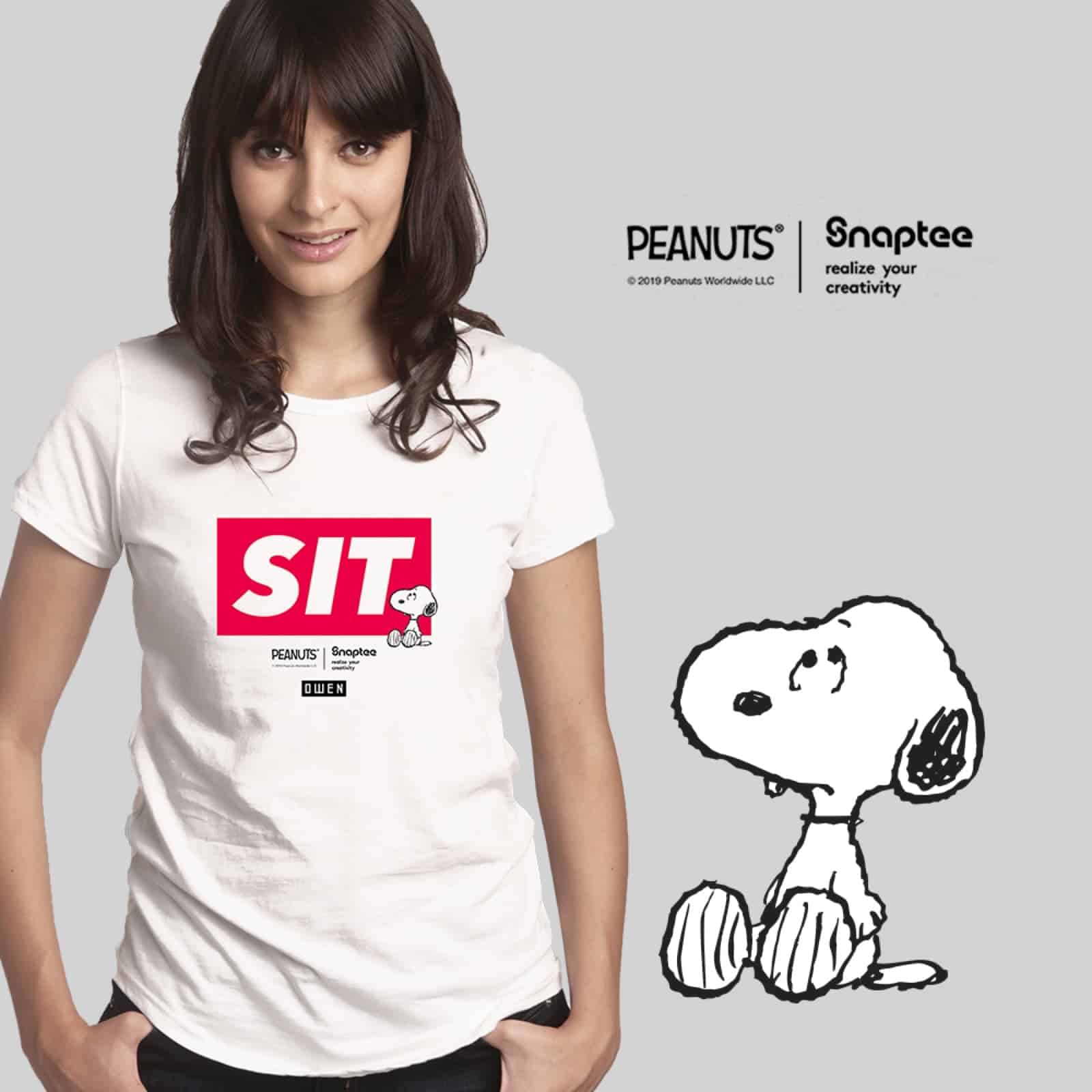 Snaptee X PEANUTS花生漫畫：28款注目印花T-shirt x Snoopy經典生活金句火熱登場：第4張圖片/優惠詳情