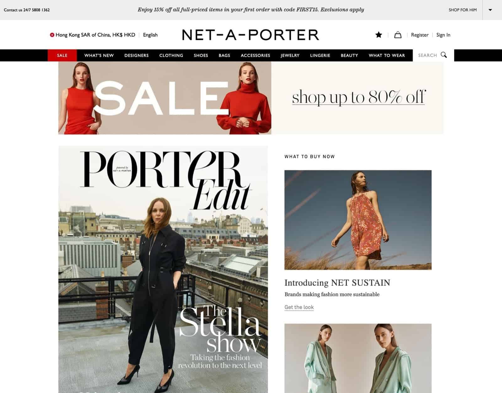 精選慳家人優惠推介：NET-A-PORTER.com 大減價一減再減：低至2折優惠＞即刻去睇睇優惠詳情啦！