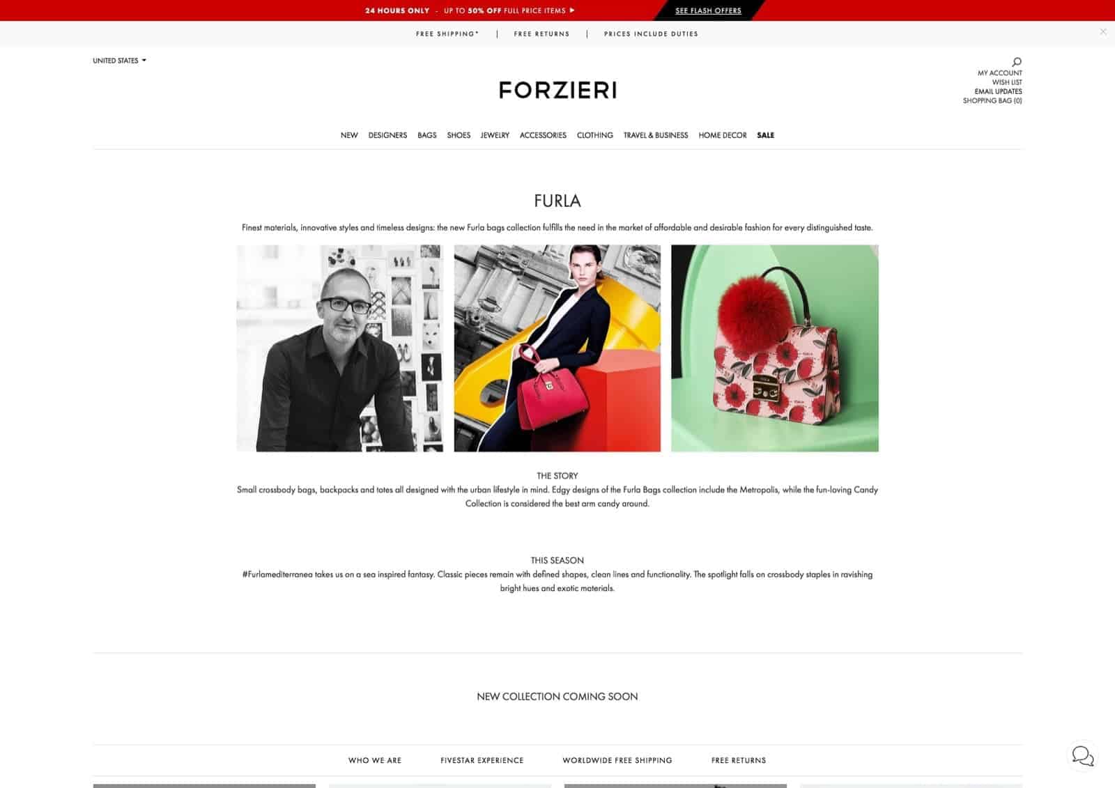 精選慳家人優惠推介：Forzieri X FURLA 額外8折優惠代碼＞即刻去睇睇優惠詳情啦！
