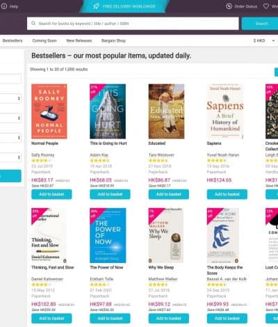 BookDepository.com 全網圖書額外9折優惠代碼：減價書有折上折，不過只限外國收貨…