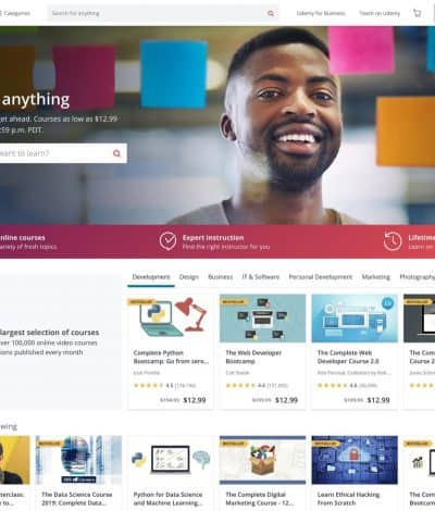 Udemy 2019年8月優惠碼：所有課程低至US$9.99