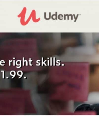 Udemy 2019年11月優惠碼：所有課程低至US$11.99
