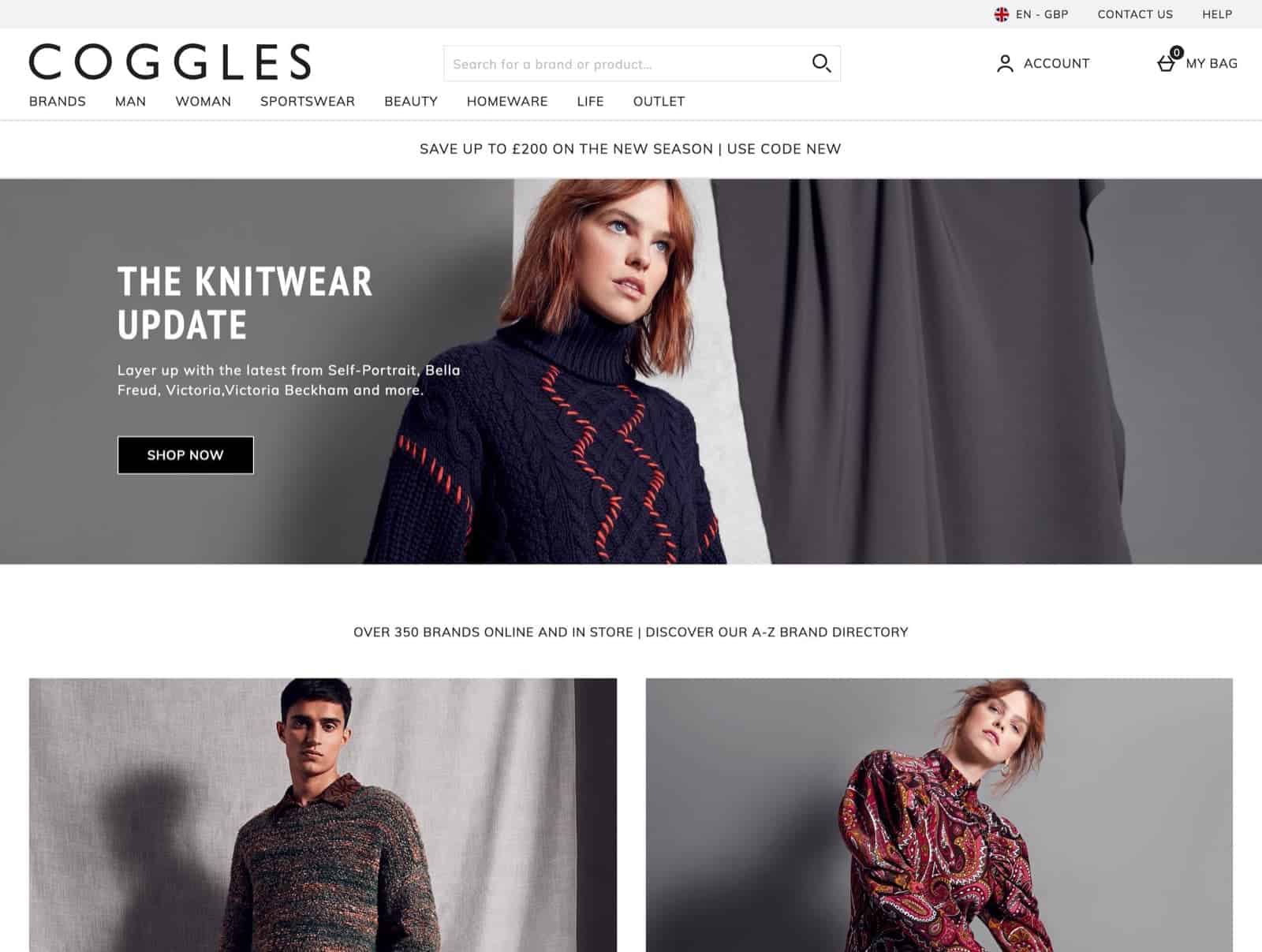 精選慳家人優惠推介：Coggles 2019年11月大減價優惠碼：Kenzo, Balmain, MCQ都有優惠呀！＞即刻去睇睇優惠詳情啦！