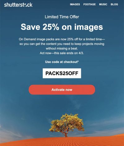 Shutterstock 迎新免費送10張Stock Photos優惠碼