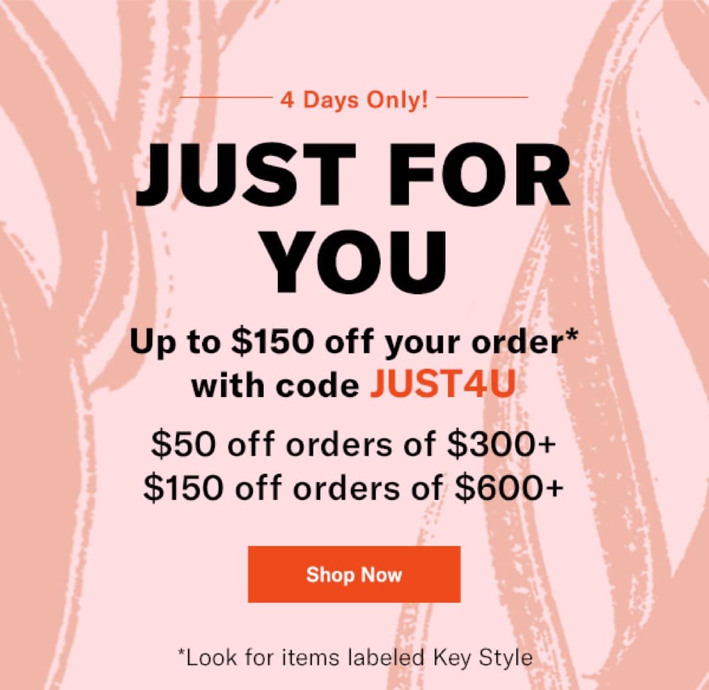 精選慳家人優惠推介：[快閃] Shopbop 春/夏 Key Style即減US$150優惠碼＞即刻去睇睇優惠詳情啦！