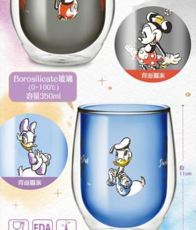 7-Eleven X 迪士尼 限量版奇幻雙層玻璃杯