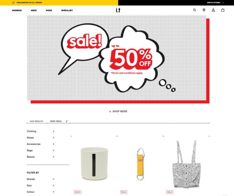 I.T eshop 半年一度減價優惠低至5折＋額外95折優惠碼