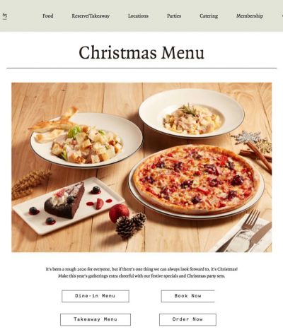 PizzaExpress外賣自取優惠：聖誕套餐早鳥優惠