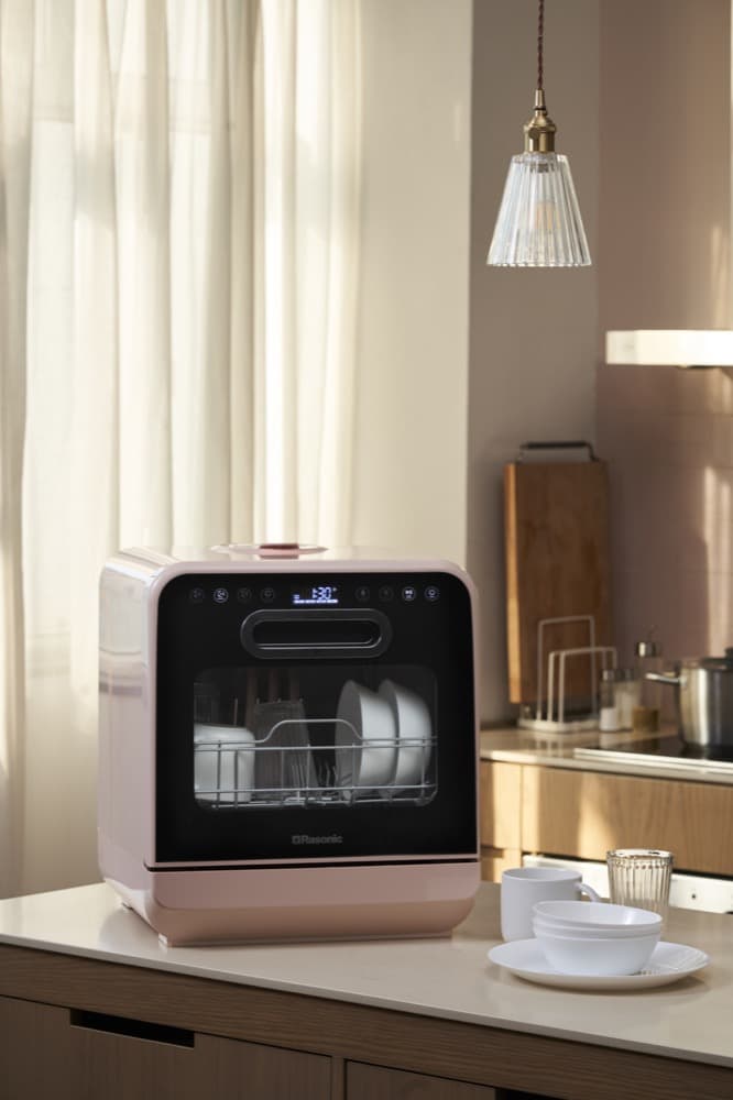 還有更多詳情/圖片[新] Rasonic 升級版 淺玫瑰粉紅色Mini Cube洗碗碟機，包幫到你搵到最正嘅優惠呀！