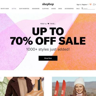 Shopbop 新年大減價低至3折優惠