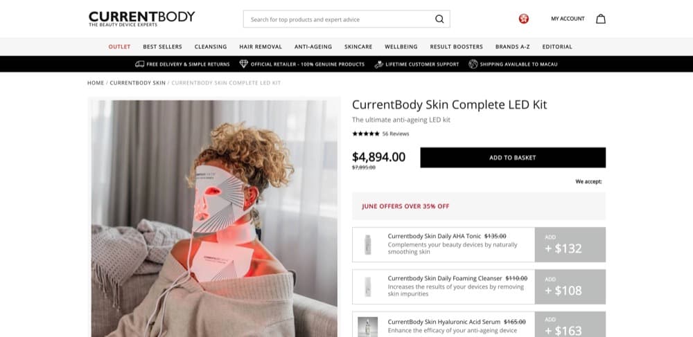 [獨家優惠碼] CurrentBody Skin/Silk'n/NuFACE低至6折優惠：第3張圖片/優惠詳情