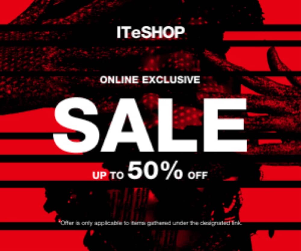 精選慳家人優惠推介：ITeSHOP SS21 精選貨品網上獨家Private Sale低至5折優惠+折上折額外7折＞即刻去睇睇優惠詳情啦！