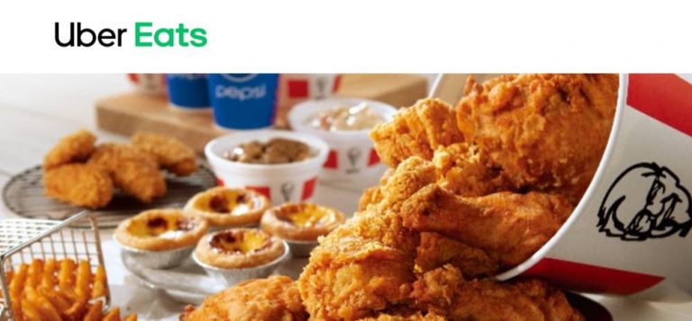 KFC x UberEATS：精選套餐買一送一優惠