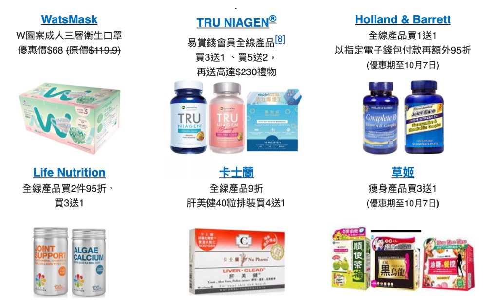 還有更多詳情/圖片屈臣氏消費券購物5重賞:獨家獎賞高達$565,包幫到你搵到最正嘅優惠呀!
