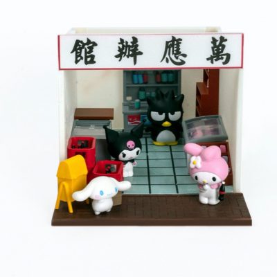 Sanrio Characters 1:35懷舊香港場景模型連公仔登陸7-Eleven