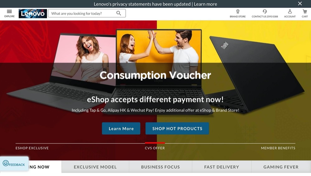 精選慳家人優惠推介：[獨家] Lenovo eShop 2021年9月折上折即減最多$400優惠碼＞即刻去睇睇優惠詳情啦！