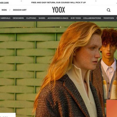 YOOX 減價貨品額外8折優惠