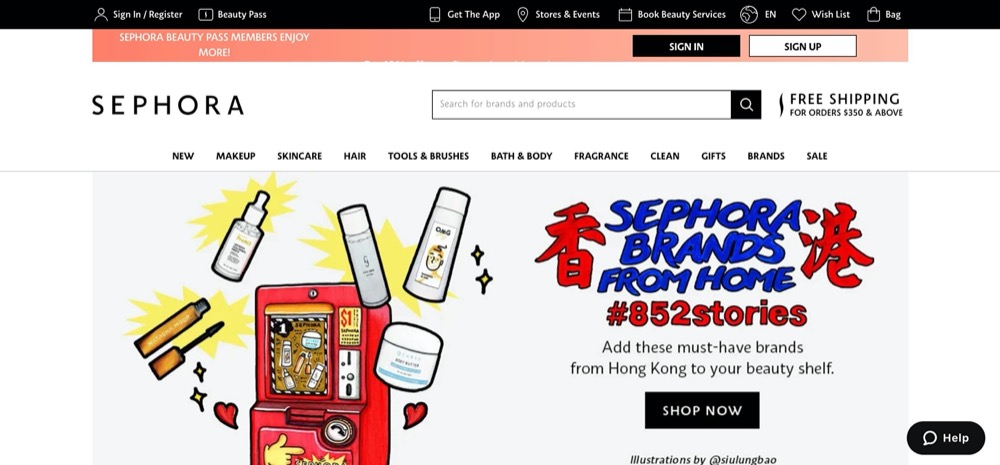 精選慳家人優惠推介：Sephora 10.10 雙十購物節：送10件禮品優惠碼＞即刻去睇睇優惠詳情啦！