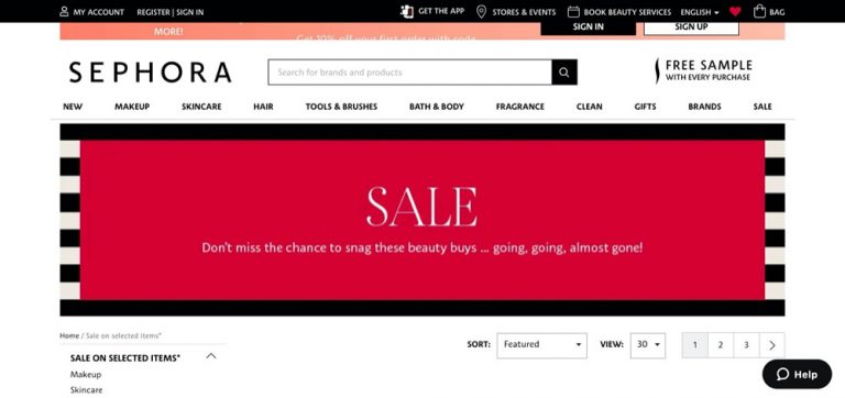 Sephora 萬聖節狂歡優惠：低至4折
