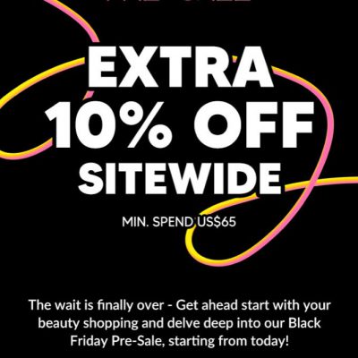 Strawberrynet Black Friday 預熱優惠：全場額外9折