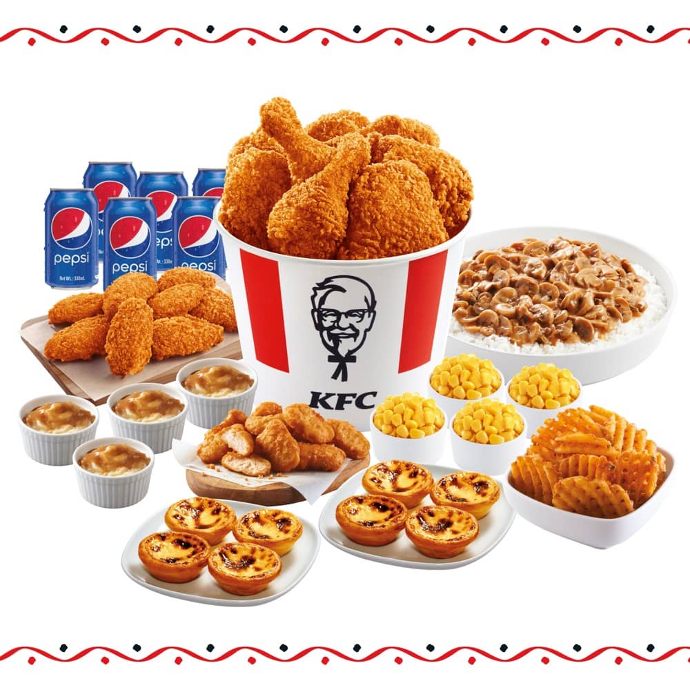 KFC 網上訂購 X'mas Party套餐早鳥9折優惠＋折上折額外85折＋送$1200 KFC優惠券：第3張圖片/優惠詳情