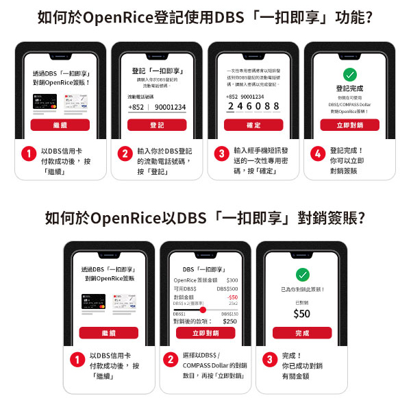 還有更多詳情/圖片OpenRice X DBS 一扣即享高達50% 折扣，包幫到你搵到最正嘅優惠呀！