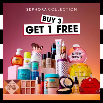 Sephora SEPHORA COLLECTION買3送1優惠