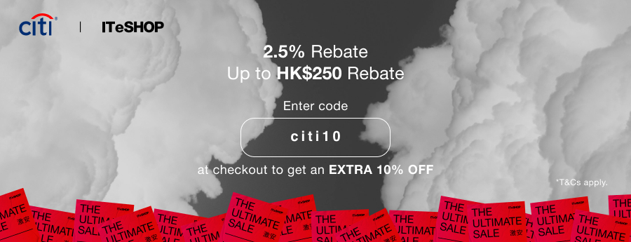 精選慳家人優惠推介:ITeSHOP X Citi 信用卡 激安大減價額外9折優惠碼+最多$250回贈🔥😱>即刻去睇睇優惠詳情啦!
