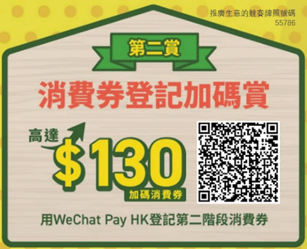 精選慳家人優惠推介：第二階段消費券優惠：WeChat Pay HK 送$130登記加碼賞＞即刻去睇睇優惠詳情啦！