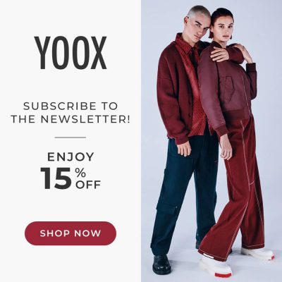 YOOX 訂閱 e-newsletter即享額外85折優惠碼