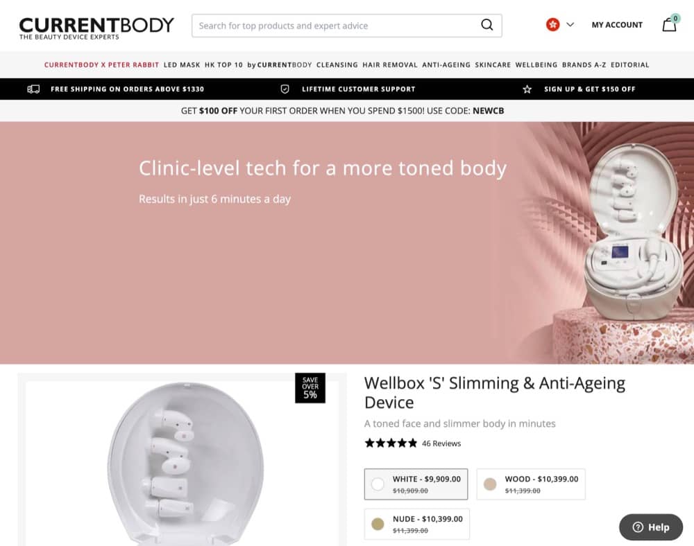 精選慳家人優惠推介：CurrentBody 香港官網 2023年3-4月優惠碼：Dr Arrivo/NuFACE/Clarisonic/YA-MAN勁減，平過豐澤＞即刻去睇睇優惠詳情啦！