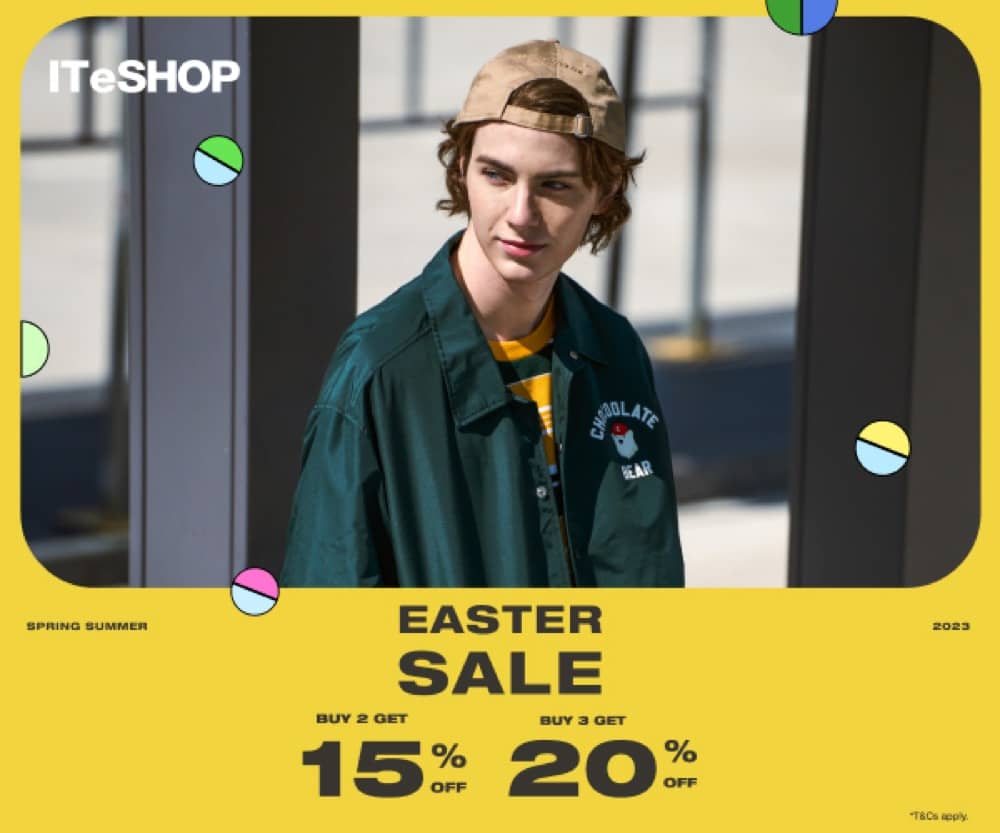 還有更多詳情/圖片ITeSHOP i.t 復活節優惠8折優惠＋9折折上折！，包幫到你搵到最正嘅優惠呀！