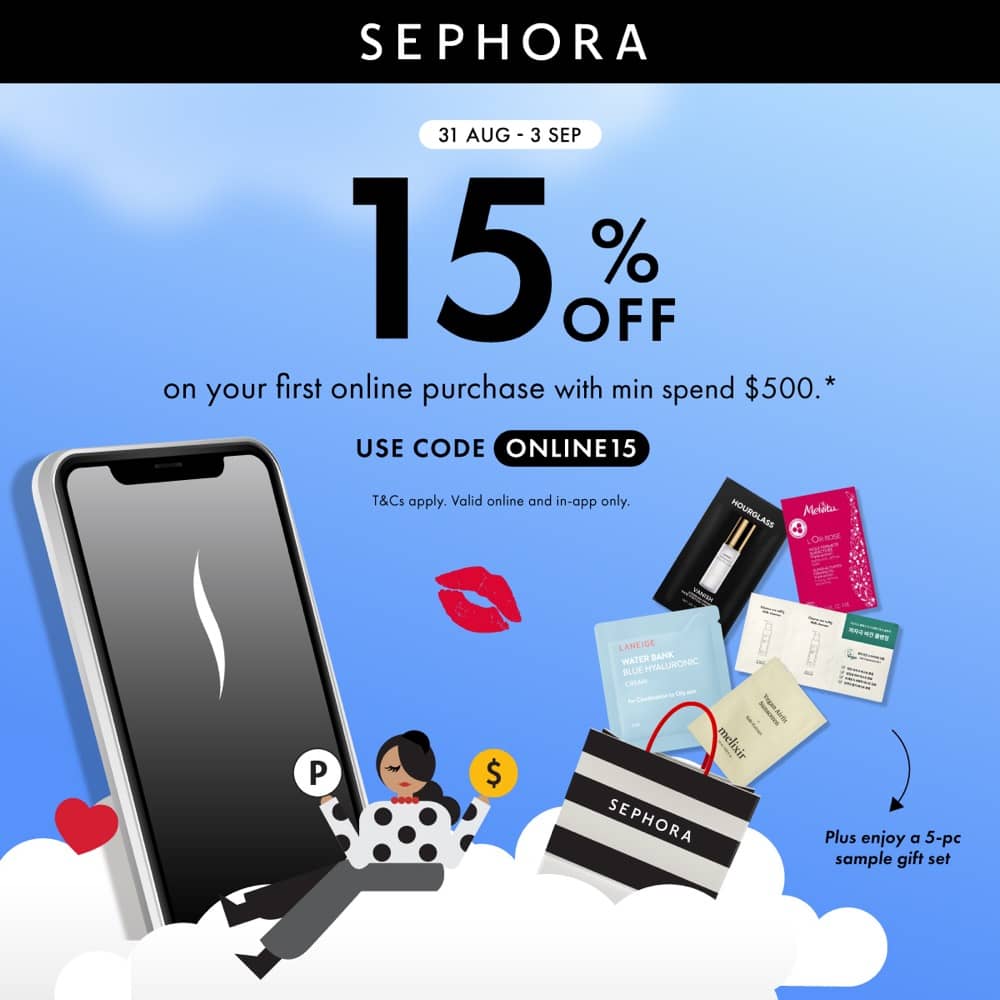 精選慳家人優惠推介：Sephora 新用戶優惠碼：額外85折優惠＋送贈品＞即刻去睇睇優惠詳情啦！
