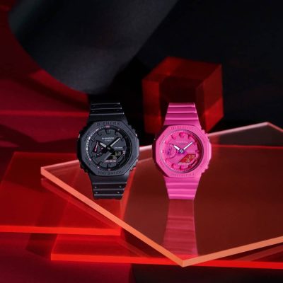 CASIO G-SHOCK 限定粉紅絲帶別注款手錶