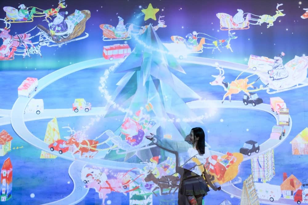 富衛保險「teamLab共創！未來園」「Sketch Christmas」冬季限定展覽：第4張圖片/優惠詳情