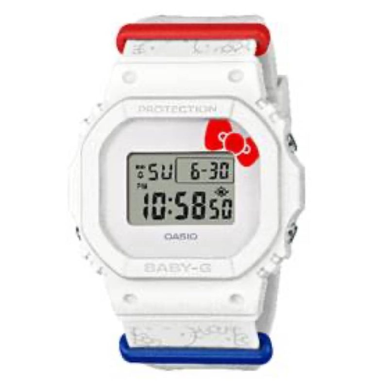 CASIO BABY-G X HELLO KITTY 慶祝 HELLO KITTY 50 週年及 BABY-G 30 週年