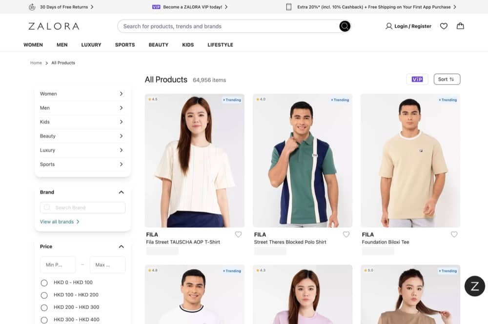 精選慳家人優惠推介：Zalora 額外6折優惠碼＞即刻去睇睇優惠詳情啦！