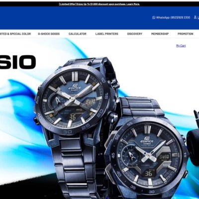 CASIO 2025年2月 網店即減$1000優惠碼