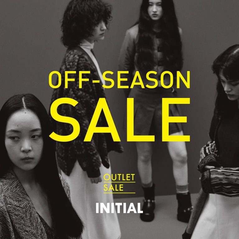 INITIAL Fashion 快閃低至6折＋折上折額外7折優惠