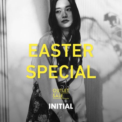 INITIAL Fashion 復活節特賣75折優惠