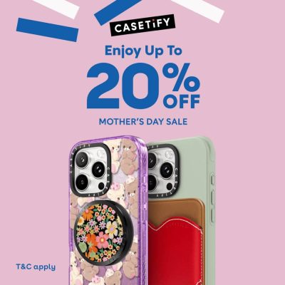 Casetify 母親節額外8折優惠碼