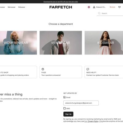 FARFETCH 迎新獨家9折優惠