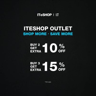 ITeSHOP 快閃低至 2 折優惠+額外 85 折