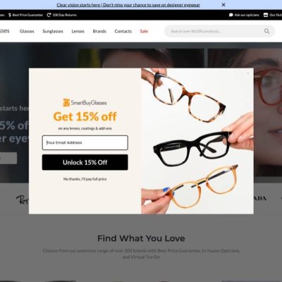 SmartBuyGlasses 返校季｜最高可享25折優惠碼