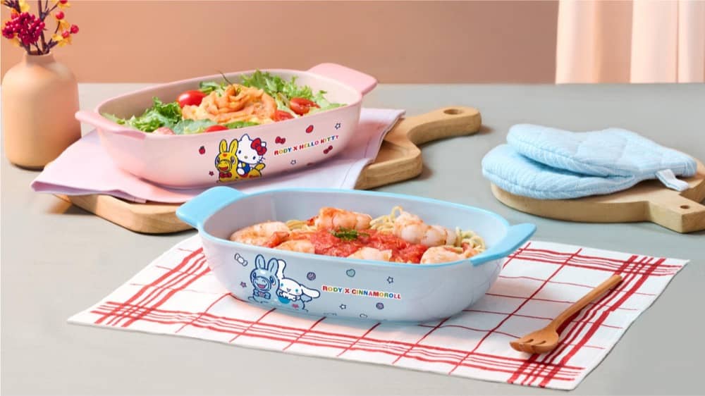 7-Eleven 獨家送聯乘限量版Sanrio characters x RODY新春如意陶瓷焗盤