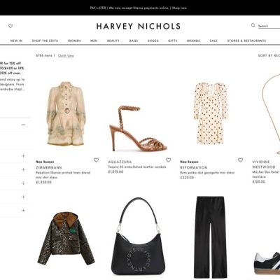 HARVEY NICHOLS Spend & Save 8 折優惠碼